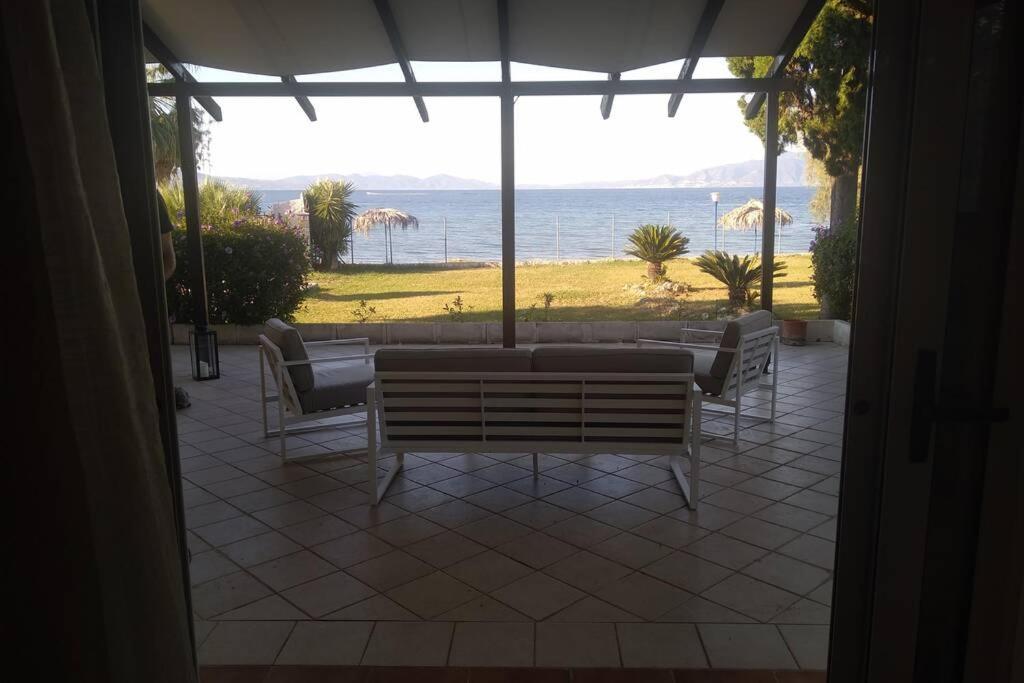 Ferienwohnung Kalypso relaxing shelter Arkítsa Exterior foto